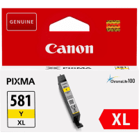 Canon CLI 581Y XL Yellow High Capacity Ink Cartridge Original Canon CLI 581Y XL Yellow High Capacity Ink Cartridge Original