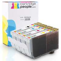 Canon CLI 8 BK C M Y Compatible Black Colour Ink Cartridge 4 Pack Canon CLI 8 BK C M Y Compatible Black Colour Ink Cartridge 4 Pack