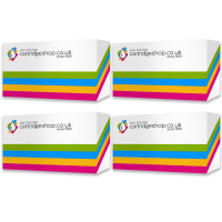 Canon EP 87 Bk C M Y Compatible Black Colour Toner Cartridge Multipack