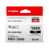 Canon PFI 1000PBK Photo Black Ink Cartridge Original Canon PFI 1000PBK Photo Black Ink Cartridge Original