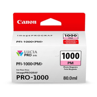 Canon PFI 1000PM Photo Magenta Ink Cartridge Original