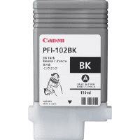 Canon PFI 102BK Black Ink Cartridge Original Canon PFI 102BK Black Ink Cartridge Original