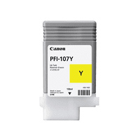 Canon PFI 107Y Yellow Ink Cartridge Original