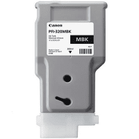 Canon PFI 320MBK High Capacity Matte Black Ink Cartridge Original Canon PFI 320MBK High Capacity Matte Black Ink Cartridge Original