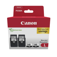 Canon PG 540L Original Black High Capacity Ink Cartridge Twin Pack Canon PG 540L Original Black High Capacity Ink Cartridge Twin Pack