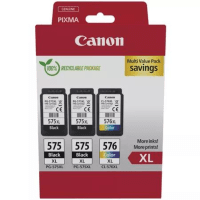 Canon PG 575XL CL 576XL 5437C004 Original High Capacity 3 Ink Cartridge Multipack