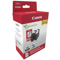 Canon PG 585 CL 586 6205C004 Original 2 Ink Cartridge Photo Paper Value Pack