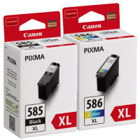 Canon PG 585XL CL 586XL Original High Capacity Black and Colour Ink Cartridge Multipack Canon PG 585XL CL 586XL Original High Capacity Black and Colour Ink Cartridge Multipack