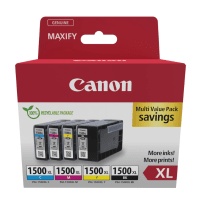 Canon PGI 1500XL 9182B004 Original High Capacity Black Colour Ink Cartridge 4 Pack Canon PGI 1500XL 9182B004 Original High Capacity Black Colour Ink Cartridge 4 Pack