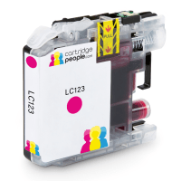Compatible Brother LC123M Magenta Ink Cartridge