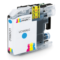Compatible Brother LC125XLC Cyan High Capacity Ink Cartridge