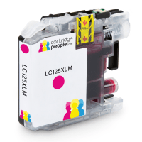 Compatible Brother LC125XLM Magenta High Capacity Ink Cartridge