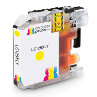 Compatible Brother LC125XLY Yellow High Capacity Ink Cartridge