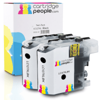 Compatible Brother LC127XLBK Black High Capacity Ink Cartridge Twinpack LC127XLBKBP2