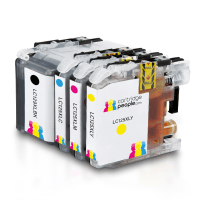 Compatible Brother LC129XL LC125XL High Capacity Ink Cartridge 4 Pack