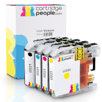 Compatible Brother LC223 Black Colour Ink Cartridge 4 Pack