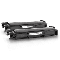 Compatible Brother TN 2320TWIN Black High Capacity Toner Cartridge Twin Pack