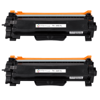 Compatible Brother TN 2420TWIN Black High Capacity Toner Cartridge Twin Pack