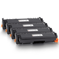Compatible Canon 055H Black and Colour Toner High Capacity Cartridge Multipack