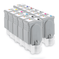 Compatible Canon PFI 1000 Black and Colour Ink Cartridge 12 Pack Compatible Canon PFI 1000 Black and Colour Ink Cartridge 12 Pack