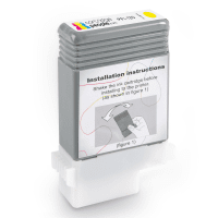 Compatible Canon PFI 120Y 2888C001 Yellow Ink Cartridge