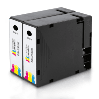 Compatible Canon PGI 2500XLBK Black High Capacity Ink Cartridge Twin Pack