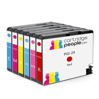 Compatible Canon PGI 29 4873B005 Colour Ink Cartridge 6 Pack