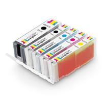 Compatible Canon PGI 580 CLI 581 XXL Black and Colour Extra High Capacity Ink Cartridge 5 Pack