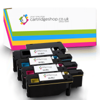 Compatible Dell 593 BBL Black and Colour Toner Cartridge 4 Pack