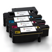 Compatible Dell 593 BBL Black and Colour Toner Cartridge 4 Pack