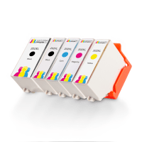 Compatible Epson 202XL Black Colour High Capacity Ink Cartridge 5 Pack