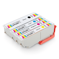 Compatible Epson 26XL Black Colour High Capacity Ink Cartridge 4 Pack