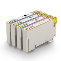 Compatible Epson 405XL Black and Colour High Capacity Ink Cartridge 4 Pack