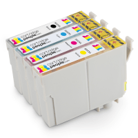 Compatible Epson 502XL Black Colour High Capacity Ink Cartridge 4 Pack