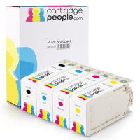 Compatible Epson SJIC22P Black Colour Ink Cartridge 4 Pack Compatible Epson SJIC22P Black Colour Ink Cartridge 4 Pack