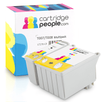 Compatible Epson T007 T008 C13T00740310 Black Colour Ink Cartridge 2 Pack Compatible Epson T007 T008 C13T00740310 Black Colour Ink Cartridge 2 Pack