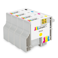 Compatible Epson T0325 Black Colour Ink Cartridge 4 Pack
