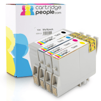 Compatible Epson T0431 T0442 3 4 Black Colour Ink Cartridge 4 Pack Compatible Epson T0431 T0442 3 4 Black Colour Ink Cartridge 4 Pack