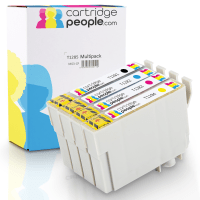 Compatible Epson T1285 Black Colour Ink Cartridge 4 Pack Compatible Epson T1285 Black Colour Ink Cartridge 4 Pack