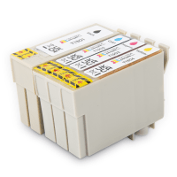 Compatible Epson T130 BK C M Y Black Colour Extra High Capacity Ink Cartridge 4 Pack