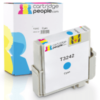 Compatible Epson T3242 C13T32424010 Cyan Ink Cartridge Compatible Epson T3242 C13T32424010 Cyan Ink Cartridge