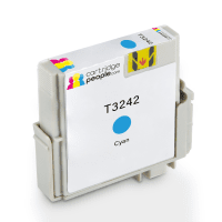 Compatible Epson T3242 C13T32424010 Cyan Ink Cartridge