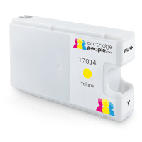 Compatible Epson T7014 Yellow High Capacity Ink Cartridge