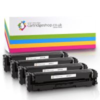 Compatible HP 207X BK C M Y Black Colour High Capacity Toner Cartridge 4 Pack Compatible HP 207X BK C M Y Black Colour High Capacity Toner Cartridge 4 Pack