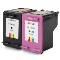 Compatible HP 301XL CH563EE CH564EE High Capacity Black and Tri Colour Ink Cartridge Pack