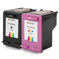 Compatible HP 304XL N9K08AE N9K07AE Black and Tri Colour High Capacity Ink Cartridge Multipack