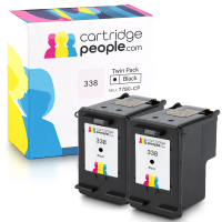Compatible HP 338 C8765EE Black Ink Cartridge Twin Pack Deal Special Deal