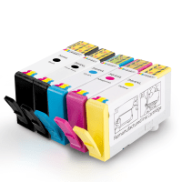Compatible HP 364XL Black Colour Ink Cartridge 5 Ink Cartridge Pack