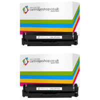 Compatible HP 410X Black High Capacity Toner Cartridge Twin Pack