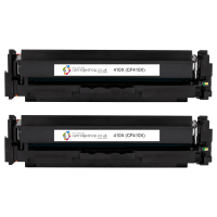 Compatible HP 410X Black High Capacity Toner Cartridge Twin Pack